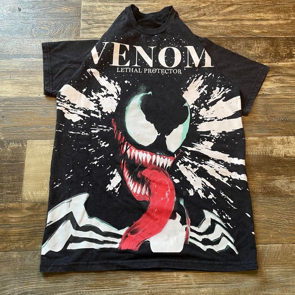 Marvel Men's Black T-shirt